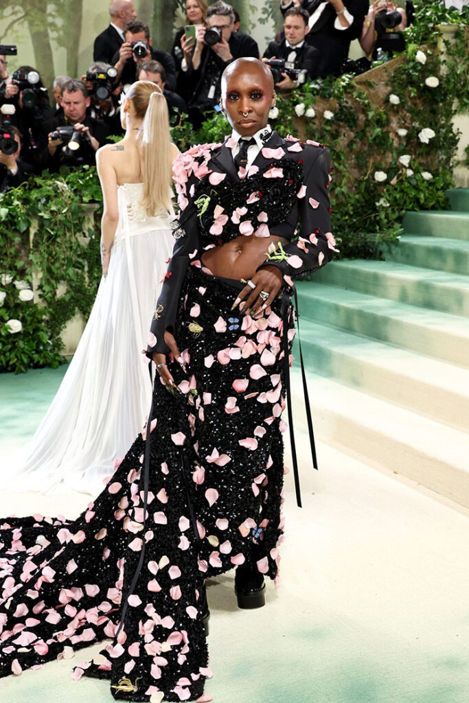 Cynthia Erivo attends The 2024 Met Gala Celebrating "Sleeping Beauties: Reawakening Fashion"