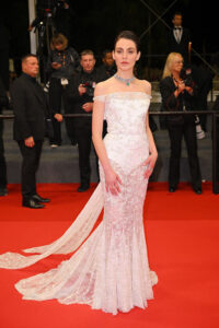 Vic Carmen Sonne attends the "Pigen Med Nalen" (The Girl With The Needle) Cannes Film Festival Premiere