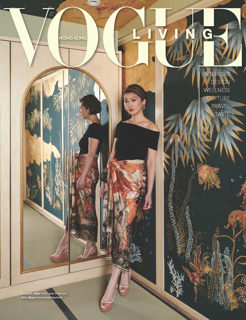 A cover of the Hong Kong edition of Vogue Living magazine.