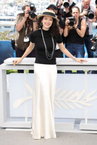 Zhang Ziyi Wore Ralph Lauren Collection To The 'She's Got No Name' Cannes Film Festival Photocall