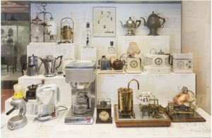 A display of kitchen gadgets and equipment in Secret Life of the Home.
