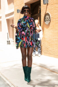Jodie Turner-Smith is seen at 'The View'