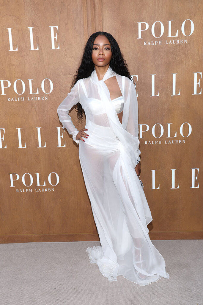 Skai Jackson attends "ELLE Hollywood Rising" 2024 