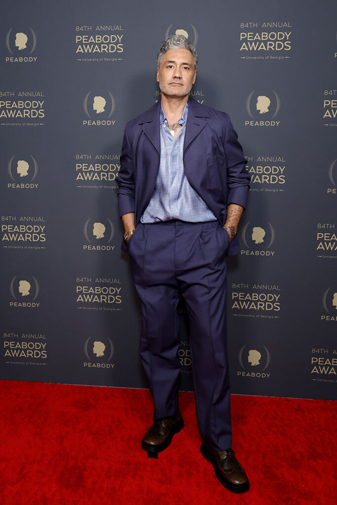 Taika Waititi attends the 2024 Peabody Awards