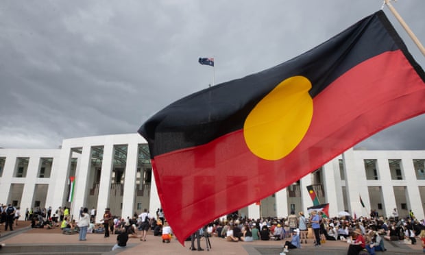 Australian aboriginal flag