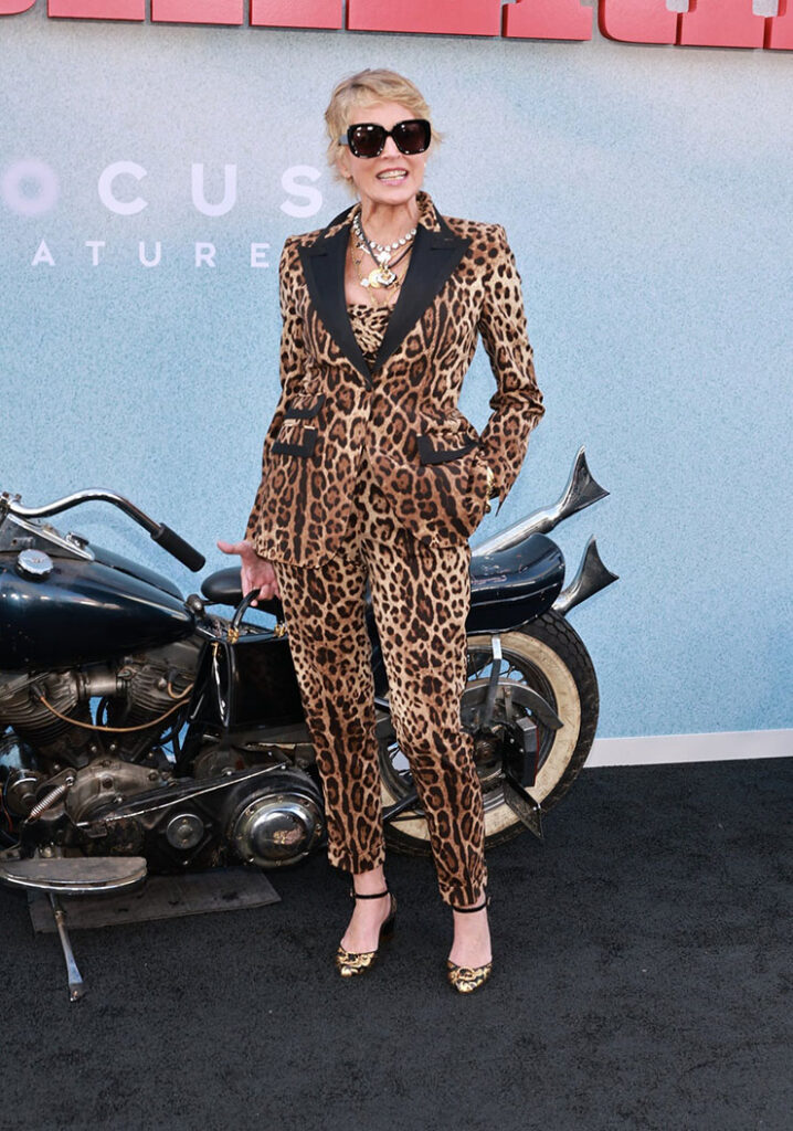 Sharon Stone attends 'The Bikeriders' LA Premiere.