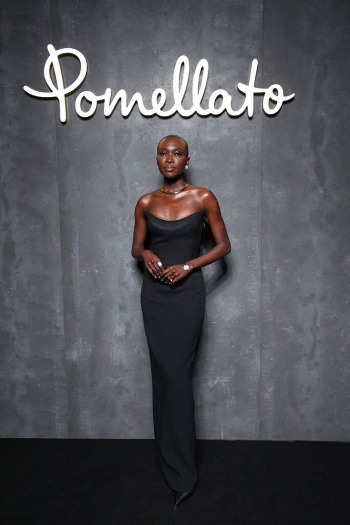 Amina Seck attends the exclusive Pomellato High Jewelry Collection Launch Event 