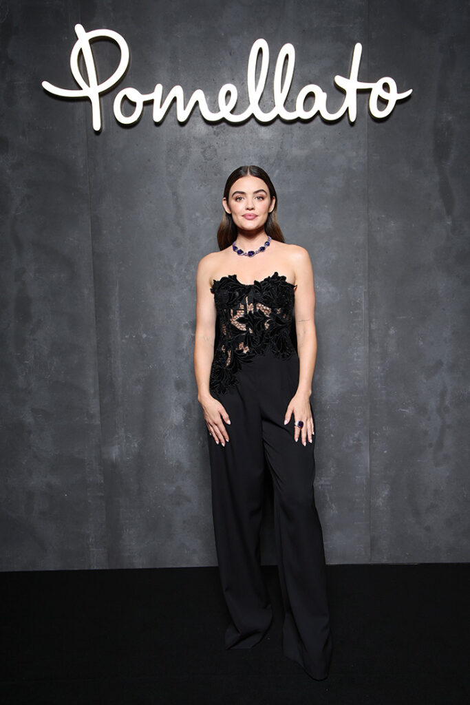 Lucy Hale attends the exclusive Pomellato High Jewelry Collection Launch Event