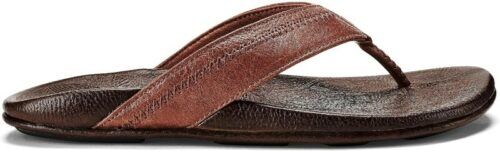 OluKai Hiapo Men’s Beach Sandals: best leather sandals for men
