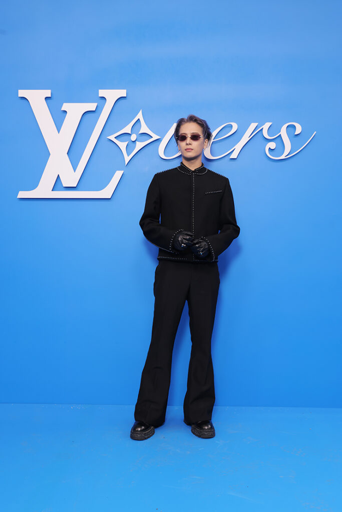 Jackson Wang attends the Louis Vuitton Menswear Spring/Summer 2025 show