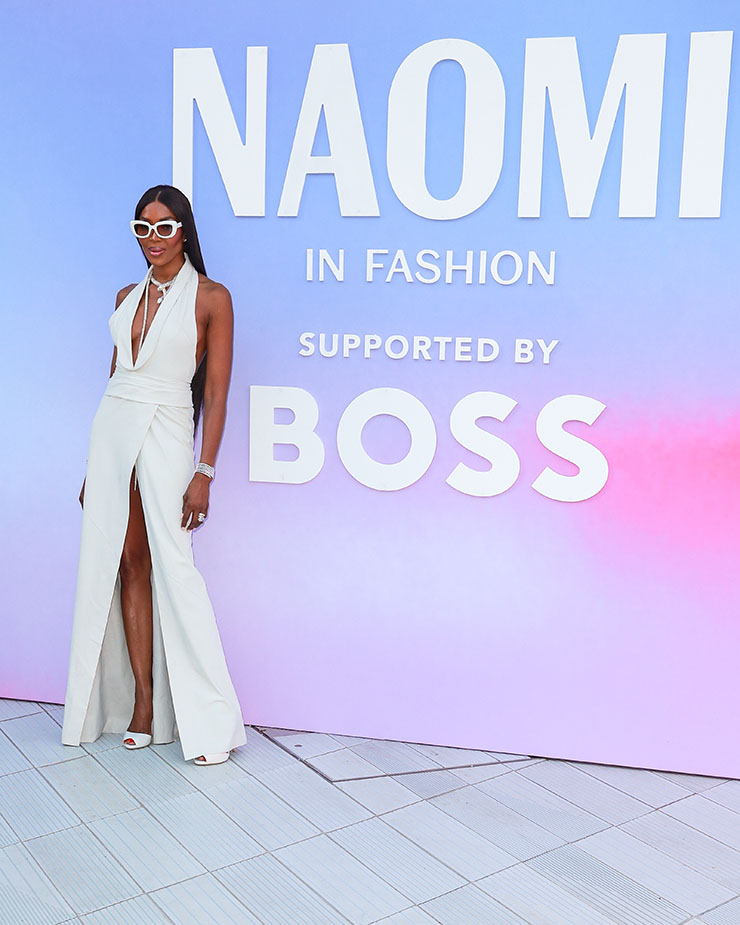 Naomi Campbell attends the V&A Summer Party 2024, celebrating the upcoming "Naomi: In Fashion" exhibition