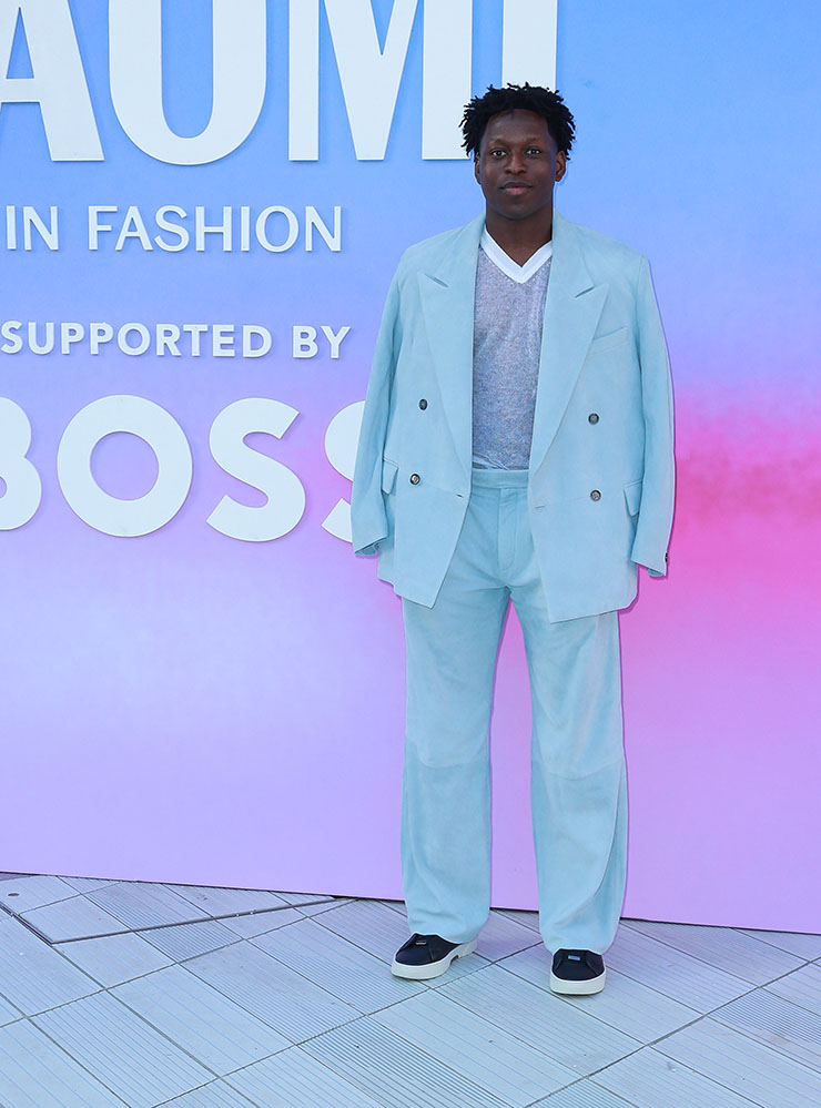 Toheeb Jimoh attends the V&A Summer Party 2024, celebrating the upcoming "Naomi: In Fashion" exhibition