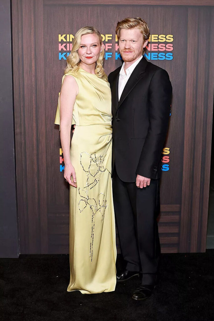 Kirsten Dunst Wore Erdem To The 'Kinds of Kindness' New York Premiere