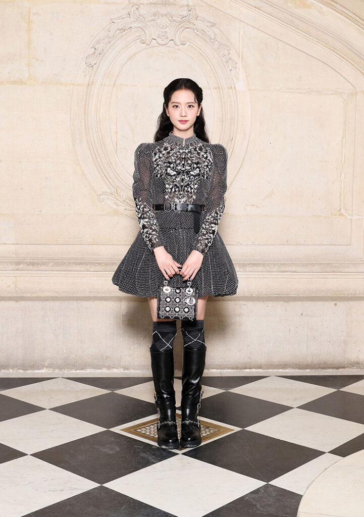 Kim Jisoo attends the Christian Dior Haute Couture Fall/Winter 2024-2025 show 