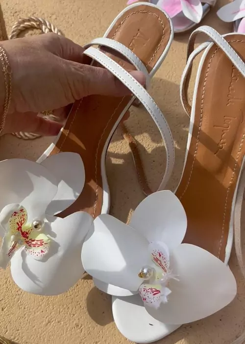 Alameda Turquesa Fiona Orchid & Pearl Shoes