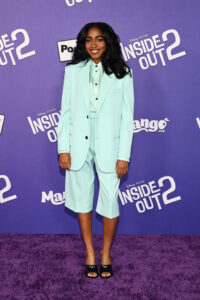 Ayo Edebiri Wore Bottega Veneta To The 'Inside Out 2' LA Premiere
