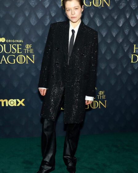 Emma D’Arcy attends HBO's "House Of The Dragon" Season 2 Premiere