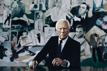 Giorgio Armani, Paolo Roversi Front La Repubblica’s New Menswear Magasine