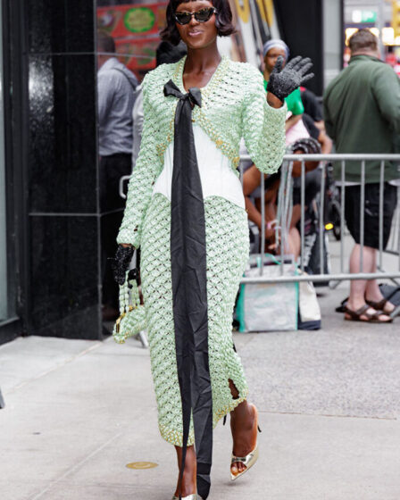 Jodie Turner-Smith Wore Wiederhoeft & Shushu/Tong On Good Morning America