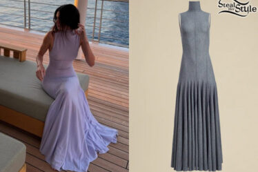 Kendall Jenner: Wool Maxi Dress