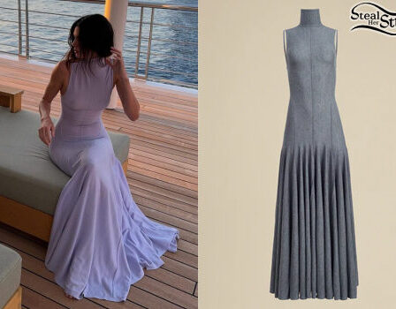 Kendall Jenner: Wool Maxi Dress