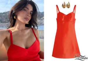 Kylie Jenner: Red Mini Dress