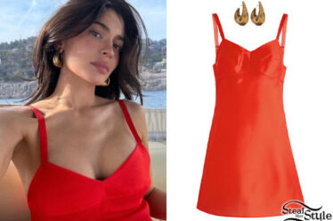 Kylie Jenner: Red Mini Dress