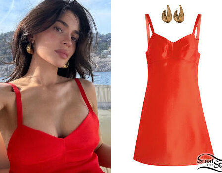 Kylie Jenner: Red Mini Dress