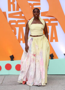 Lashana Lynch Wore Joshua Ewusie To The Royal Academy Summer Exhibition Preview Party