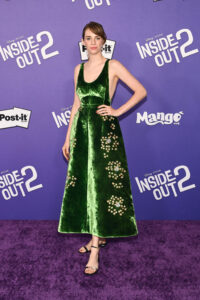 Maya Hawke Wore Prada To The 'Inside Out 2' LA Premiere
