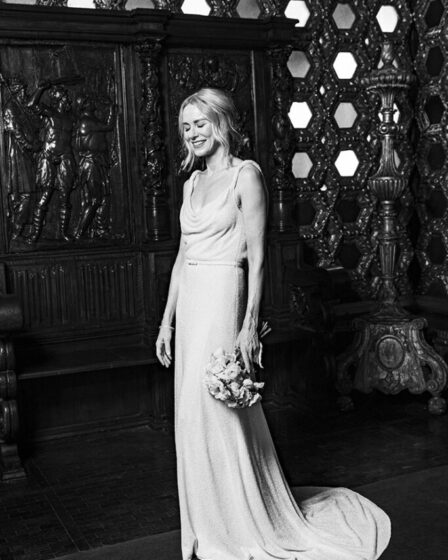 Naomi Watts Weds Billy Crudup In Dior Haute Couture