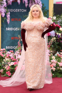 Nicola Coughlan Wore Rodarte To The 'Bridgerton' Season 3 London Premiere