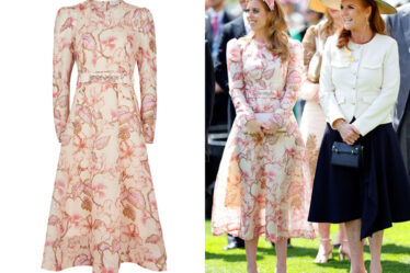 Princess Beatrice of York's Zimmermann Matchmaker Floral-Print Dress