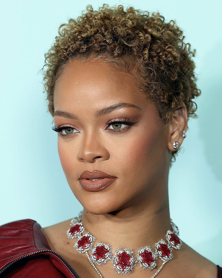 Rihanna Wore Khaite To The Fenty Hair Brand Launch