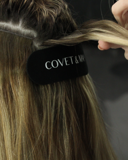 The Top Extension Techniques for Bridal Hairstyles with The Coveted Tape by Covet & Mane - Bangstyle