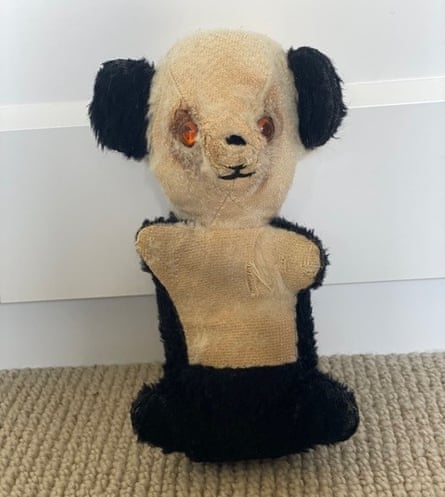 ‘Pandy’, the teddy bear that has been with Melissa Doyle since the day she was born