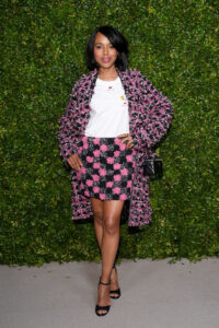 Kerry Washington, wearing CHANEL, attends the CHANEL Tribeca Festival Women's Lunch to celebrate the THROUGH HER LENS Program