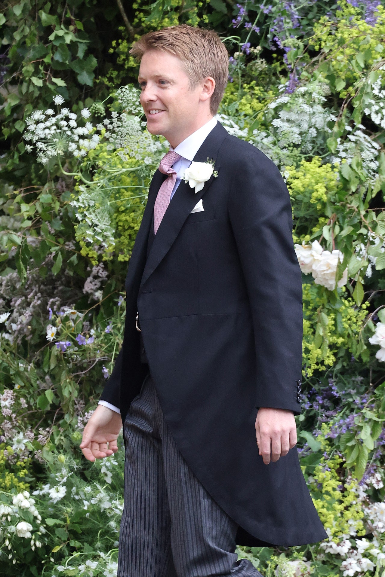 Image may contain Hugh Grosvenor 7th Duke of Westminster Blazer Clothing Coat Formal Wear Jacket Suit and Tuxedo