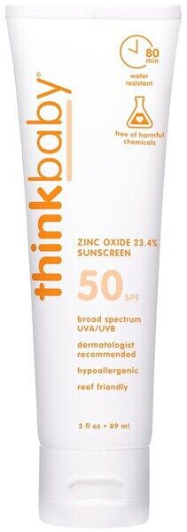 Thinkbaby SPF 50+ Baby Mineral Sunscreen