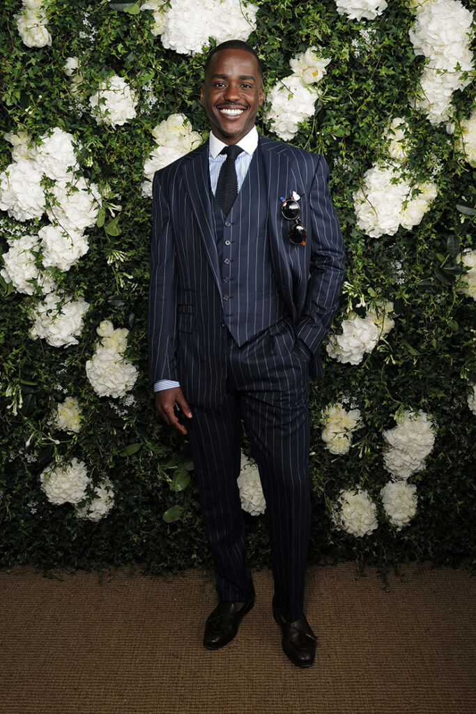 Ncuti Gatwa at the Polo Ralph Lauren Suite For The Wimbledon Tennis Championships