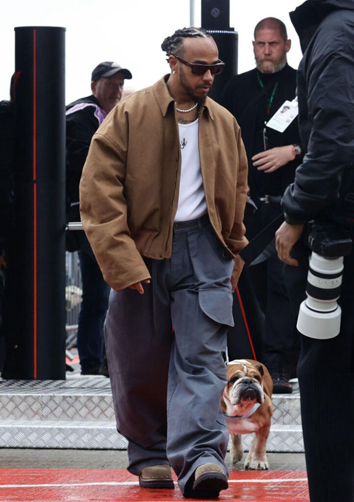 Lewis Hamilton during the F1 British Grand Prix