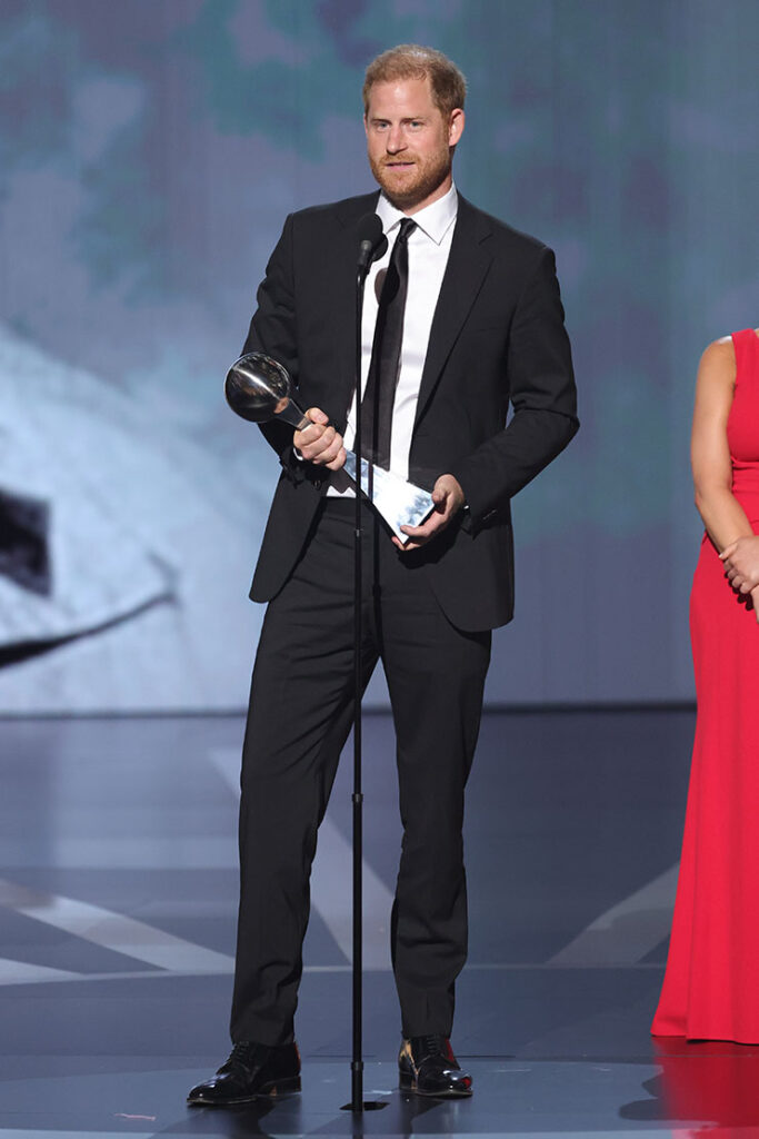 Prince Harry at the ESPY Awards