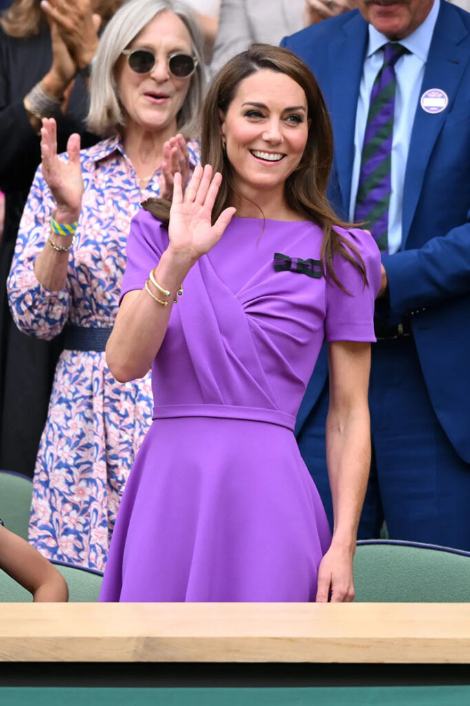 Catherine, Princess of Wales Wore Safiyaa To The Wimbledon Tennis Championships