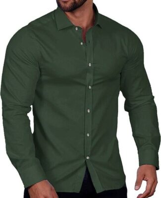 COOFANDY Muscle Fit Dress Shirt