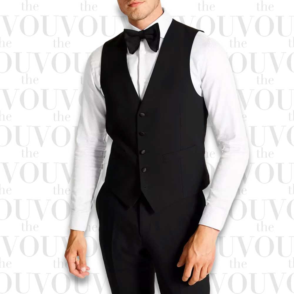 Black Tie Waistcoat