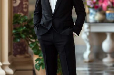 Old Money style tuxedo