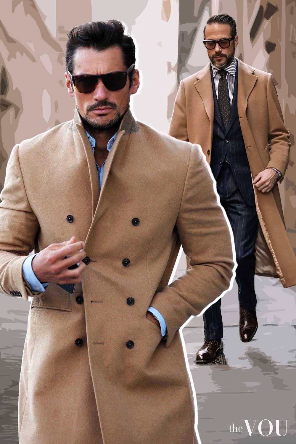 Camel Coat Styling Men