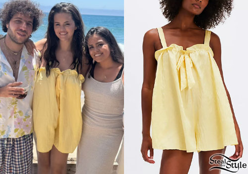 Selena Gomez: Yellow Romper