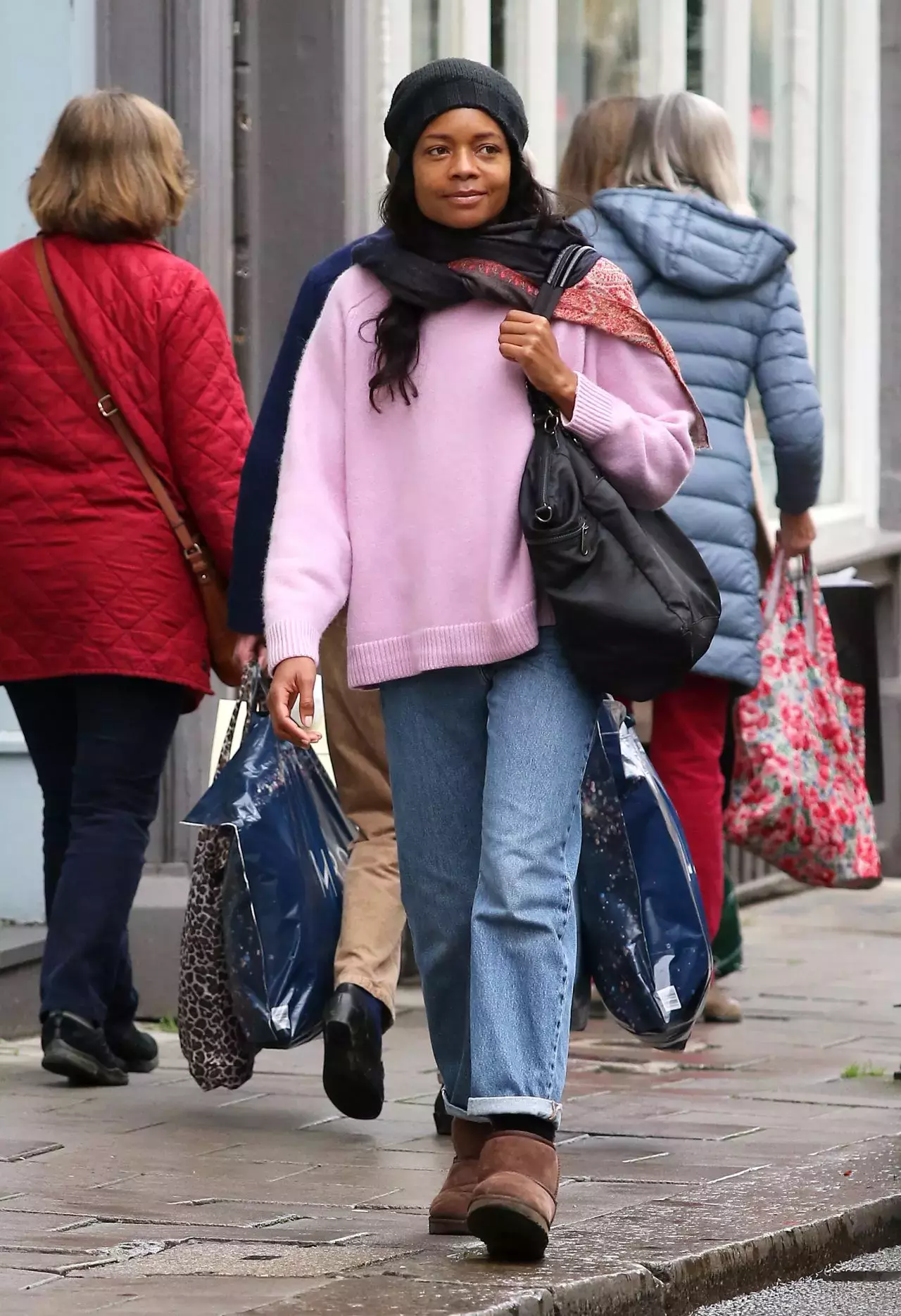 Naomie Harris Out In Bath