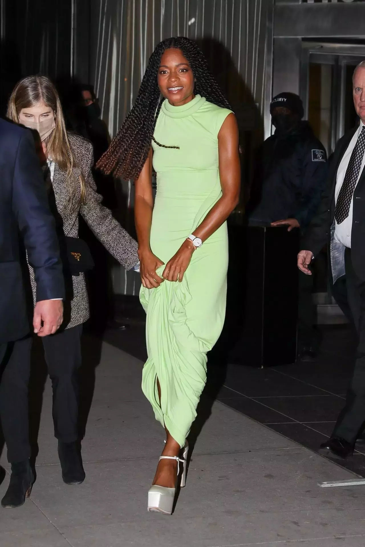 Naomie Harris Leaving The Man Who Fell To Earth Premiere In New York